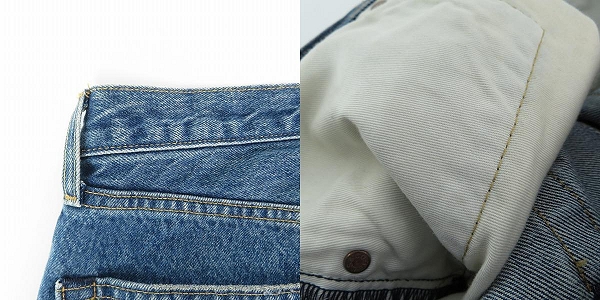 実際に弊社で買取させて頂いたLEVI'S/リーバイス プレミアム 生誕150周年 ベイクルーズ別注 501 ビッグE 廃盤 限定モデル A6737-0000 W32/L28の画像 9枚目