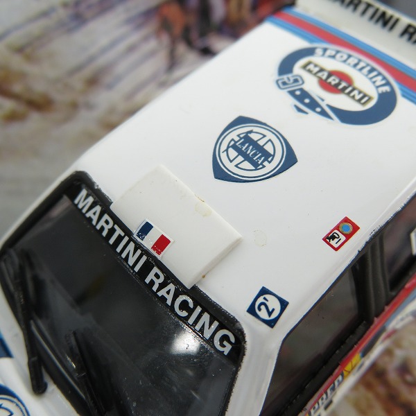 実際に弊社で買取させて頂いたSKID/スキッド 1/43 LANCIA HF INTEGRALE/ランチア HF インテグラーレ モンテカルロラリー1992 ＃4 ミニカーの画像 5枚目