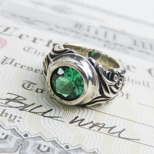 実際に弊社で買取させて頂いた【ギャラ付】BWL/Bill Wall Leather/ビルウォールレザー CZ SPECIAL EDITION RING スペシャルエディションリング R215/15号