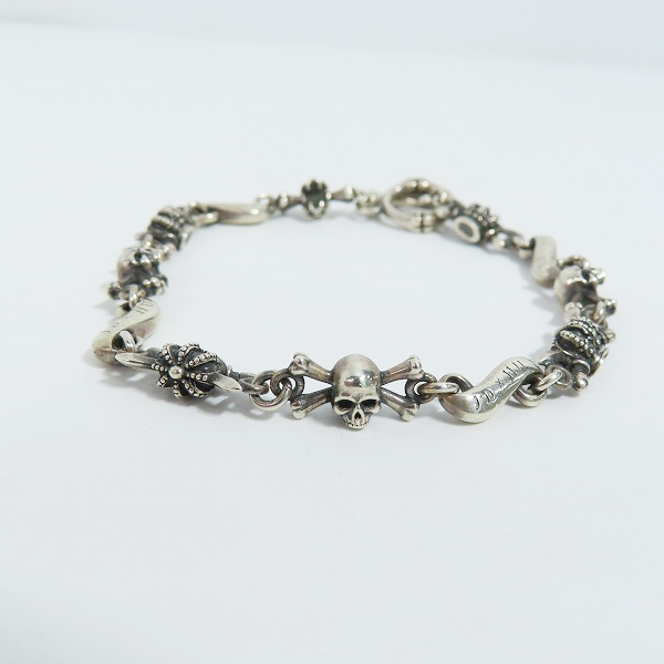 実際に弊社で買取させて頂いたJustin Davis/ジャスティンデイビス ダブルクロスブレスレット 8inch/SBJ552の画像 1枚目