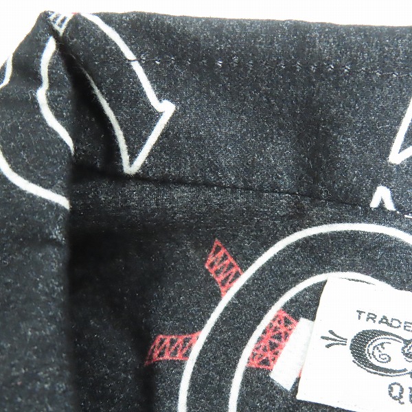 実際に弊社で買取させて頂いたCALEE/キャリー 東京タワー 総柄コットンシャツ CL-21SS001T/Mの画像 4枚目