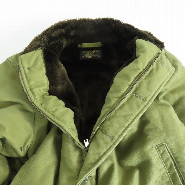 実際に弊社で買取させて頂いたWACKO MARIA/ワコマリア GUILTY PARTIES 裏ファー N-1 デッキジャケット/Sの画像 2枚目