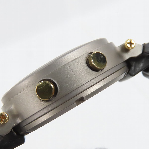 実際に弊社で買取させて頂いたG-SHOCK/Gショック TITANIUM チタニウム デジタル 腕時計 初代 MR-G/MRG-1【動作未確認】の画像 5枚目