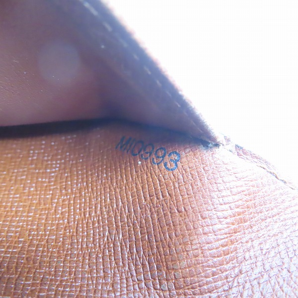 実際に弊社で買取させて頂いたLOUIS VUITTON ルイ ヴィトン ポルトバルール カルト クレディ 2つ折長札入れ M61823の画像 5枚目