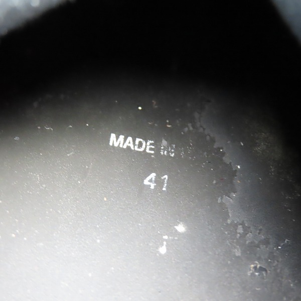 実際に弊社で買取させて頂いたGIVENCHY/ジバンシィ スウェードレザー切替 ハイカットスニーカー 41の画像 6枚目