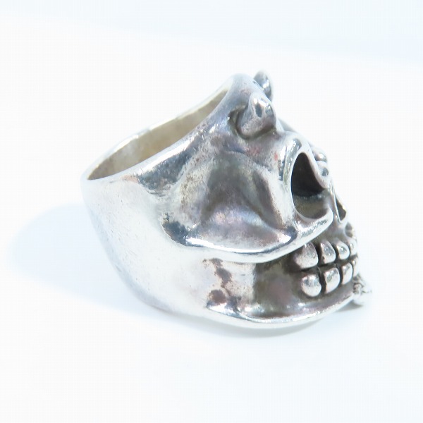 実際に弊社で買取させて頂いた【ギャラ付き】STARLINGEAR/スターリンギア パンチャー デビル スカルリング/21-24号の画像 3枚目