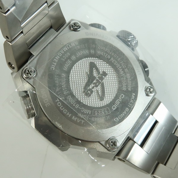 実際に弊社で買取させて頂いた【未使用】G-SHOCK/Gショック MR-G ミッドサイズシリーズ MRG-B1000D-1AJRの画像 4枚目