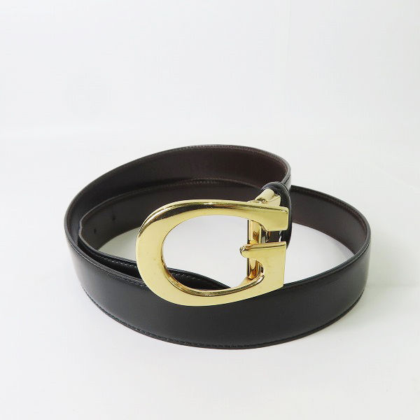 実際に弊社で買取させて頂いたGUCCI/グッチ Gバックル レザーベルト