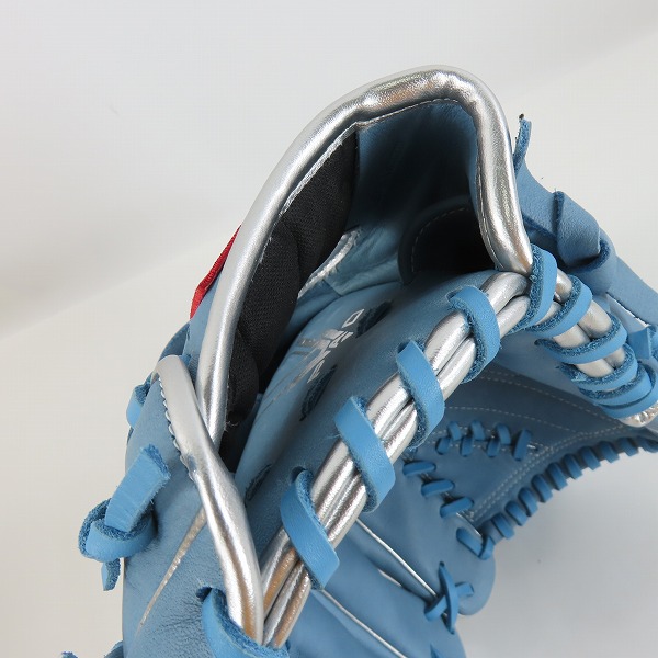 実際に弊社で買取させて頂いたRawlings/ローリングス HYPER TECH/ハイパーテック 軟式 投手用/ピッチャー用 グローブ/グラブ GR4HTCA15Wの画像 3枚目