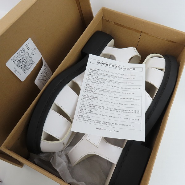 実際に弊社で買取させて頂いたBEAMS HEART/ビームスハート フェイクレザー グルカサンダル/42の画像 8枚目