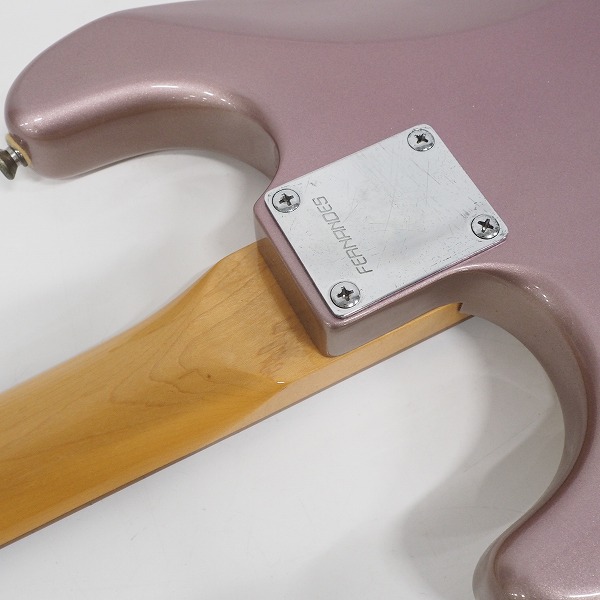 実際に弊社で買取させて頂いた★Fernandes/フェルナンデス ストラトキャスターType エレキギター ソフトケース付 の画像 8枚目