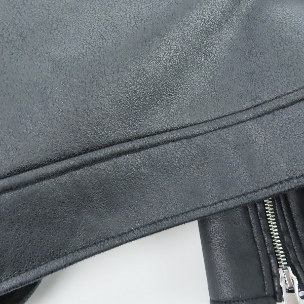 実際に弊社で買取させて頂いたARMANI EXCHANGE/アルマーニエクスチェンジ  ダブルライダースジャケット 6HZB43 ZNMFZ/Lの画像 8枚目