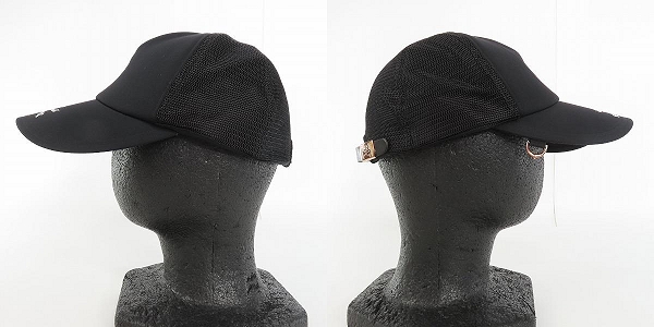 実際に弊社で買取させて頂いたmastermind JAPAN/マスターマインド ジャパン スワロ スカルキャップ ブラック Dリング付き MW20S04-CA005-601/Mの画像 2枚目