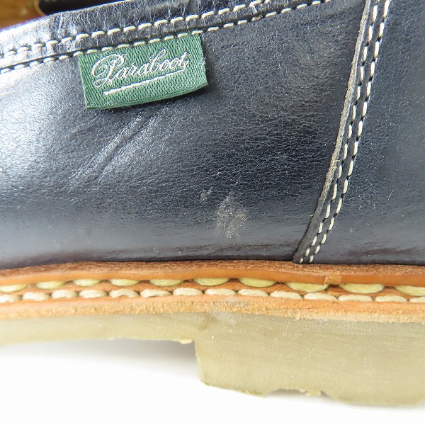 実際に弊社で買取させて頂いたParaboot/パラブーツ REIMS/MARCHE MIEL-VEG ランス コインローファー/シューズ 181010 8の画像 6枚目