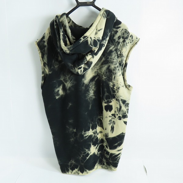 実際に弊社で買取させて頂いたdoublet/ダブレット 17SS TIE DYE スパンコール タイダイ フーディ Sの画像 1枚目