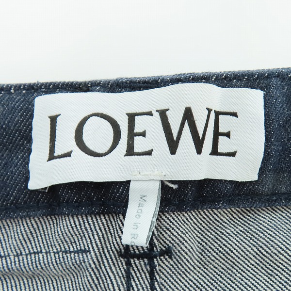 実際に弊社で買取させて頂いた【JPタグ】LOEWE/ロエベ フィッシャーマンパンツ デニム S2292112IB/34の画像 3枚目