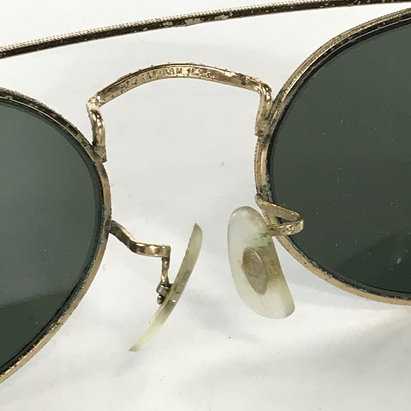 実際に弊社で買取させて頂いたRay-Ban/レイバン B&L/ボシュロム社製 ダブルブリッジ/ツーブリッジ サングラス アイウェアの画像 4枚目