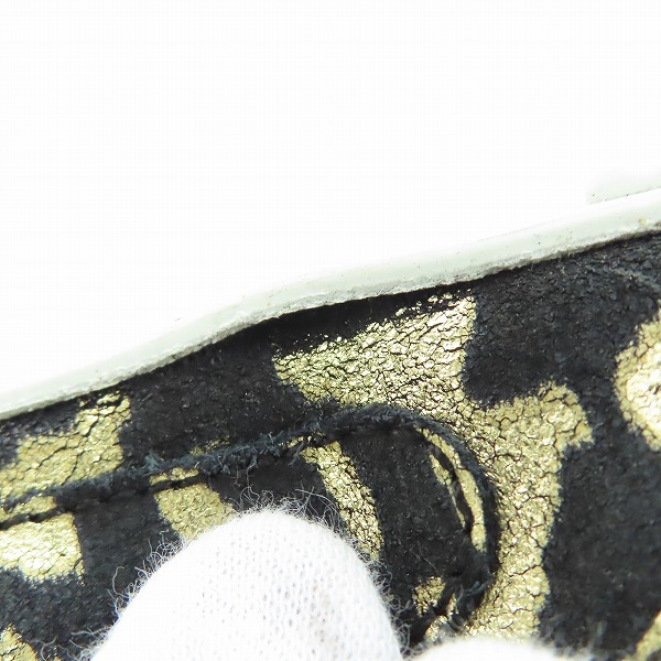 実際に弊社で買取させて頂いたJIMMY CHOO/ジミーチュウ 総柄 ハイカット スニーカー/40の画像 6枚目