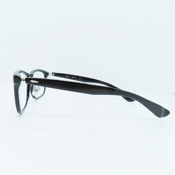 実際に弊社で買取させて頂いた999.9/フォーナインズ 度入り眼鏡/メガネフレーム/アイウェア ブラック NP-601Wの画像 2枚目