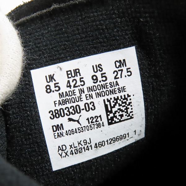 実際に弊社で買取させて頂いたPUMA×WIND AND SEA/プーマ × ウィンダンシー SUEDE VTG スエード ヴィンテージ 380330-03/27.5の画像 5枚目