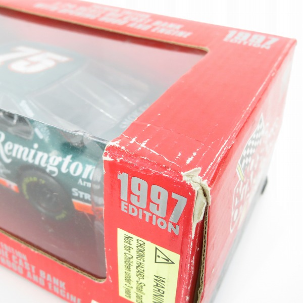 実際に弊社で買取させて頂いたNASCAR/ナスカー レーシングチャンピオン 1/24 1997 EDITION Rick Mast/リックマスト ＃75 ミニカーの画像 9枚目