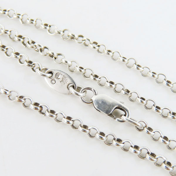 実際に弊社で買取させて頂いたCHROME HEARTS/クロムハーツ ロールチェーン/ネックチェーン ネックレス 20inch