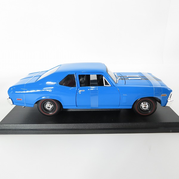 実際に弊社で買取させて頂いたMaisto/マイスト 1/18 1970 Chevrolet Nova SS Coupe/シボレー ノバ SS クーペ ミニカーの画像 3枚目