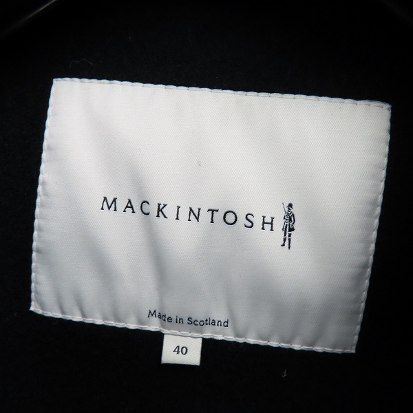 実際に弊社で買取させて頂いたMACKINTOSH/マッキントッシュ ウール ダッフルコート/40の画像 2枚目
