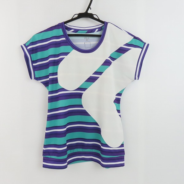 実際に弊社で買取させて頂いたFILA/フィラ テニス レディース ウェア グリーンパープル VL1690 M