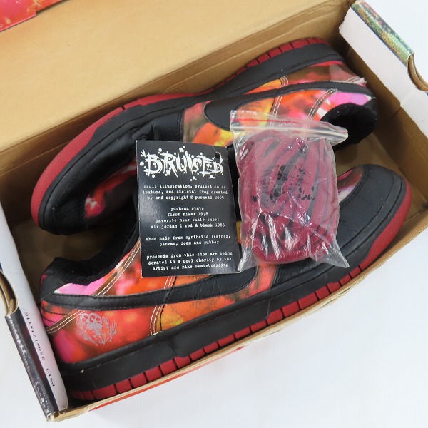 実際に弊社で買取させて頂いた【観賞用】NIKE/ナイキ DUNK SB PUSHEAD/パスベッド 313233-001/29の画像 8枚目