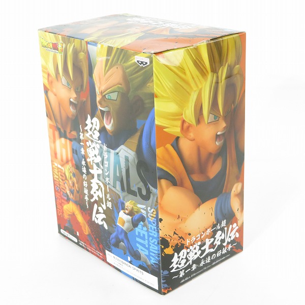 実際に弊社で買取させて頂いた【未開封】BANDAI/バンダイスピリッツ ドラゴンボール超 超戦士列伝 第一章 永遠の好敵手 超サイヤ人 孫悟空 フィギュアの画像 2枚目