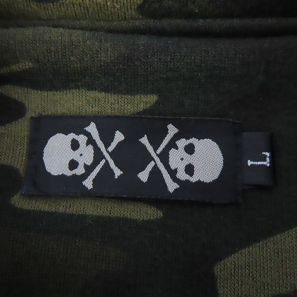 実際に弊社で買取させて頂いたHYDROGEN/ハイドロゲン カモフラ柄 ジップアップ ジャケット/Lの画像 2枚目