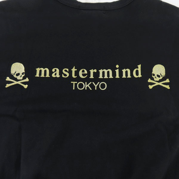 実際に弊社で買取させて頂いたmastermind JAPAN/マスターマインド ジャパン TOKYO 金ラメスカルプリントS/STee 半袖Tシャツ MMD2-TS01/Lの画像 5枚目