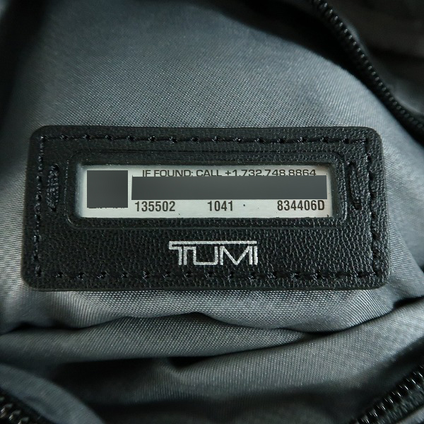 実際に弊社で買取させて頂いたTUMI/トゥミ ボディバッグ Devoe ウエストバッグ 135502-1041の画像 5枚目