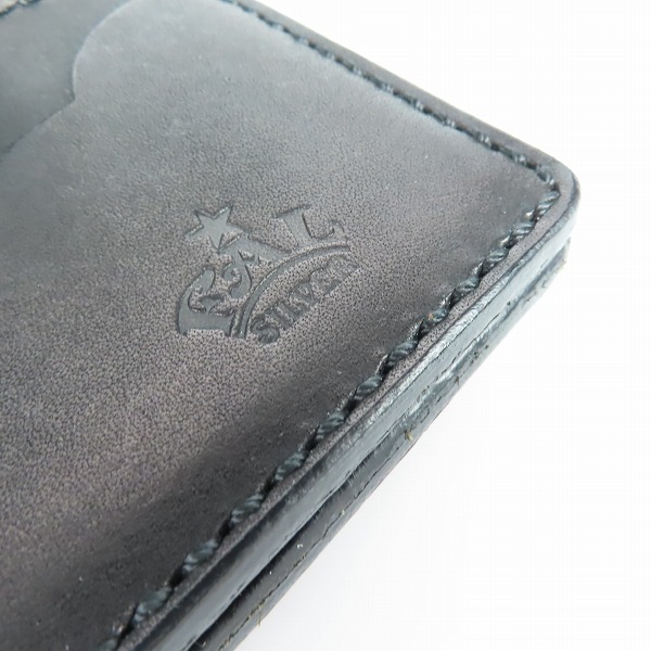 実際に弊社で買取させて頂いたFAL/エフエーエル ラッセルパイソン レザーウォレット/長財布の画像 4枚目