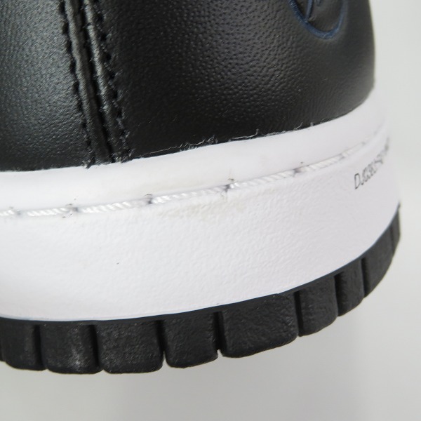 実際に弊社で買取させて頂いた【未使用】 NIKE×FRAGMENT DESIGN/ナイキ×フラグメントデザイン DUNK HI/ダンク ハイ ミッドナイトネイビー DJ0383-400/27の画像 6枚目