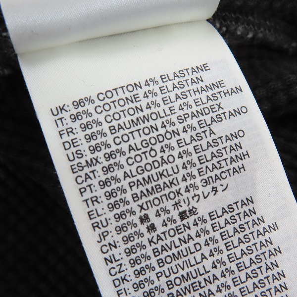 実際に弊社で買取させて頂いたDIESEL/ディーゼル サーマル ジップアップパーカー S-GINAFY-HOOD-ZIP/Sの画像 5枚目