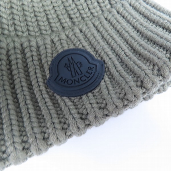 実際に弊社で買取させて頂いたMONCLER/モンクレール ニット ニット帽/ビーニー I20913B00039 A9538の画像 8枚目