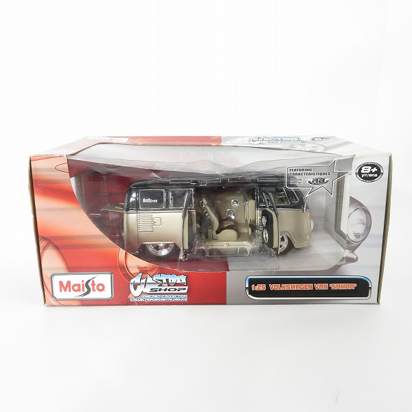 実際に弊社で買取させて頂いた【未開封】Maisto/マイスト 1/25 VOLKSWAGEN VAN SAMBA フォルクスワーゲン  バン サンバ ミニカー