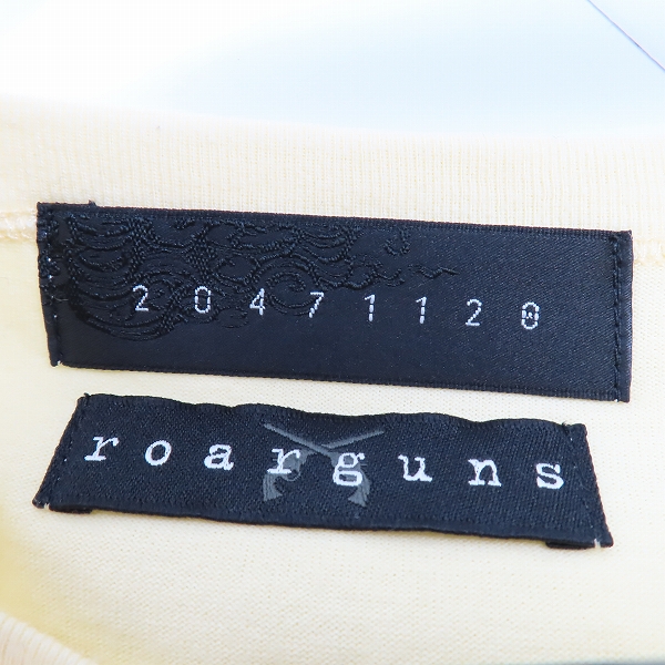実際に弊社で買取させて頂いたroarguns/ロアーガンズ×20471120 ヒョーマくん Tシャツ 20SGT-RF2B/Lの画像 2枚目