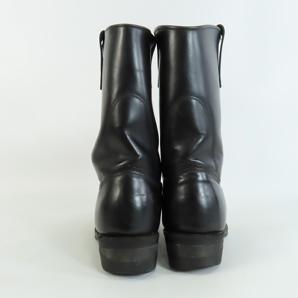 実際に弊社で買取させて頂いたRED WING/レッドウィング ペコスブーツ ブラック 8155/8.5Eの画像 1枚目