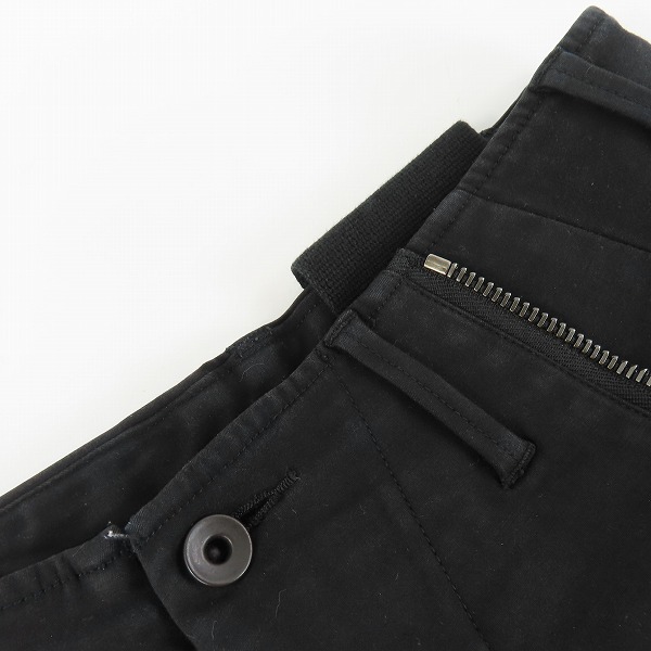 実際に弊社で買取させて頂いたJULIUS/ユリウス 17SS MOLESKIN TWISTED FLIGHT PANTS/モールスキン ツイスト フライト ジップ パンツ 567PAM1/1の画像 8枚目