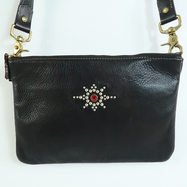 実際に弊社で買取させて頂いたFLAT HEAD/フラットヘッド DEER SKIN SACOCHE BAG/ディアスキン サコッシュバッグ FN-B1H6-7S