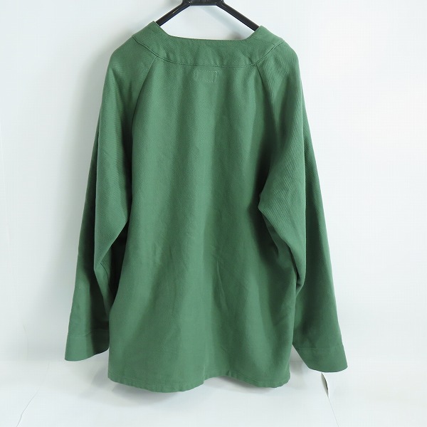 実際に弊社で買取させて頂いたCALEE/キャリー オーバーサイズ カーディガンシャツジャケット/Lの画像 1枚目