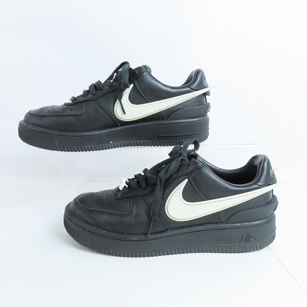 実際に弊社で買取させて頂いたNIKE×AMBUSH/ナイキ×アンブッシュ AIR FORCE 1 LOW SP/エア フォース 1 ロー スペシャル ブラック DV3464-001/26.5の画像 3枚目