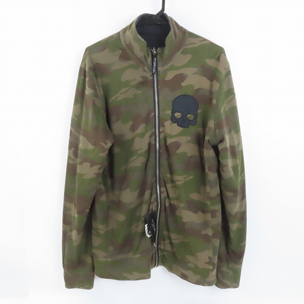 実際に弊社で買取させて頂いたHYDROGEN/ハイドロゲン カモフラ柄 リバーシブル フルジップジャケット/XLの画像 2枚目