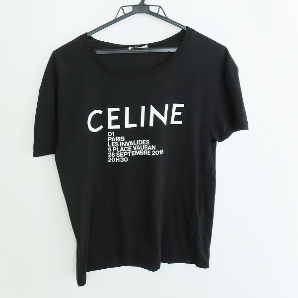 実際に弊社で買取させて頂いた【JPタグ】CELINE/セリーヌ 19SS ロゴプリントTシャツ X008375E/S