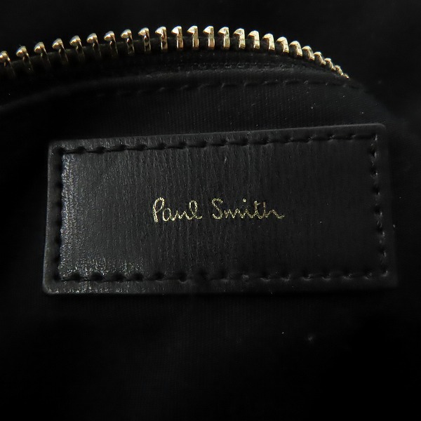 実際に弊社で買取させて頂いたPaul Smith/ポールスミス レザーショルダーバッグ/クラッチバッグの画像 4枚目