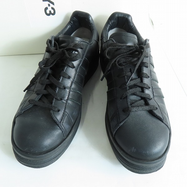 実際に弊社で買取させて頂いたY-3/ワイスリー アディダス×ヨウジヤマモト 21AW HICHO レースアップ レザーローカットスニーカー GZ9147/27