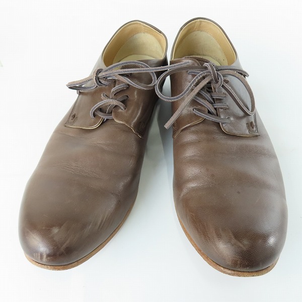 実際に弊社で買取させて頂いたSHIPS/シップス ホースレザー プレーントゥ ビジネスシューズ/27